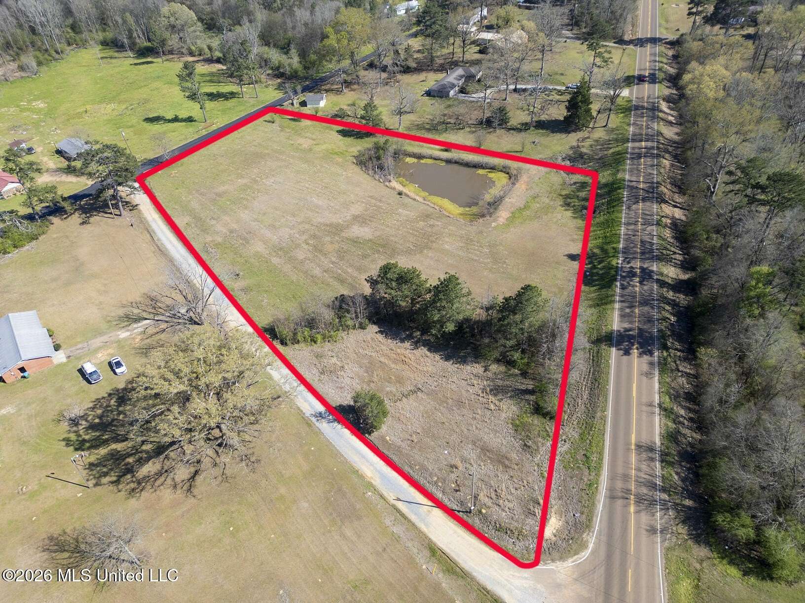 2.5 Acres of Land for Sale in Walnut Grove, Mississippi