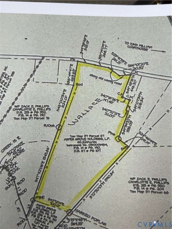 65.2 Acres of Recreational Land for Sale in King William, Virginia