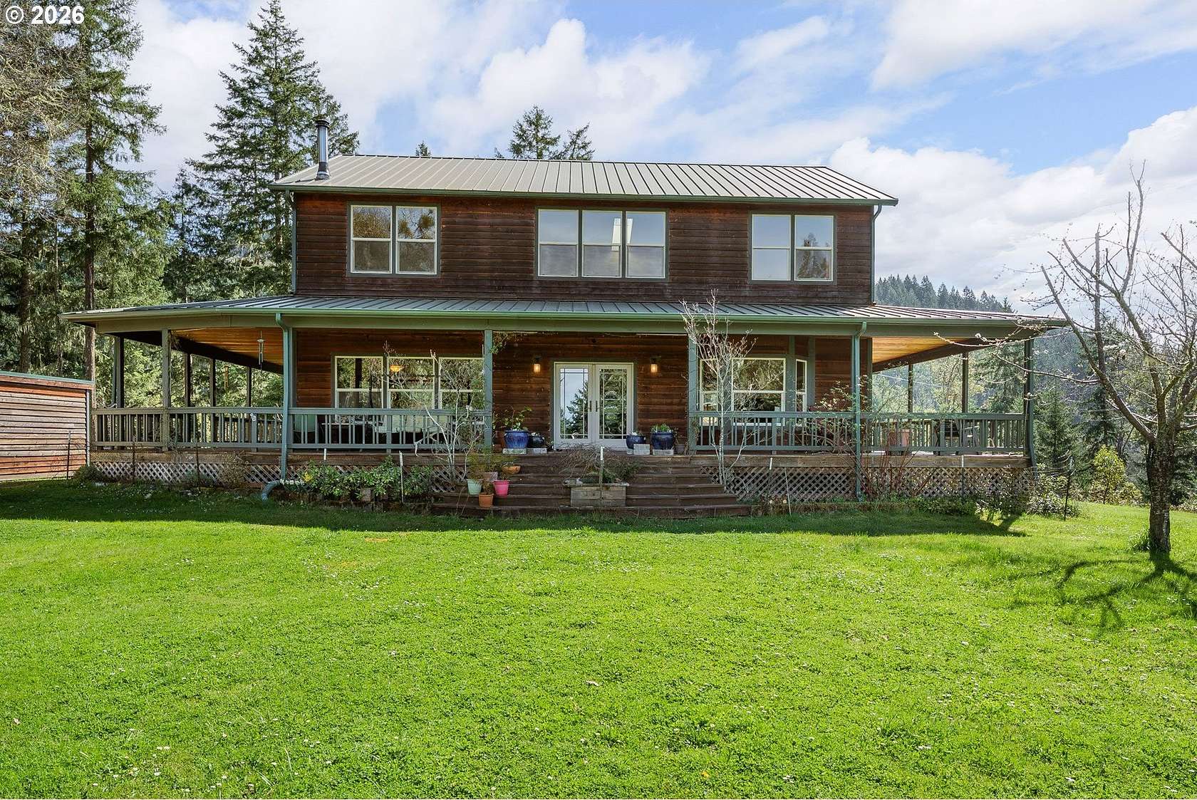 7.3 Acres of Land with Home for Sale in Oakland, Oregon