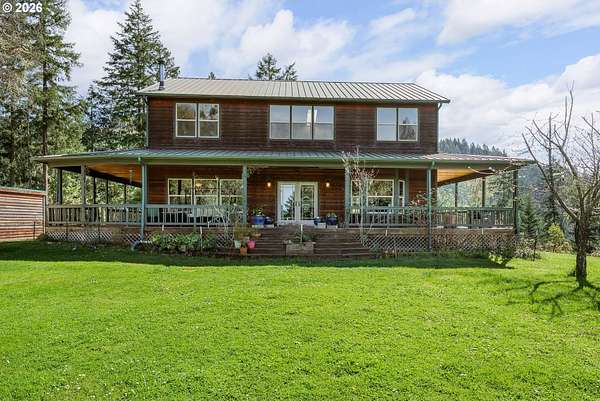 7.3 Acres of Land with Home for Sale in Oakland, Oregon