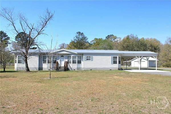 2.5 Acres of Land with Home for Sale in Ellabell, Georgia