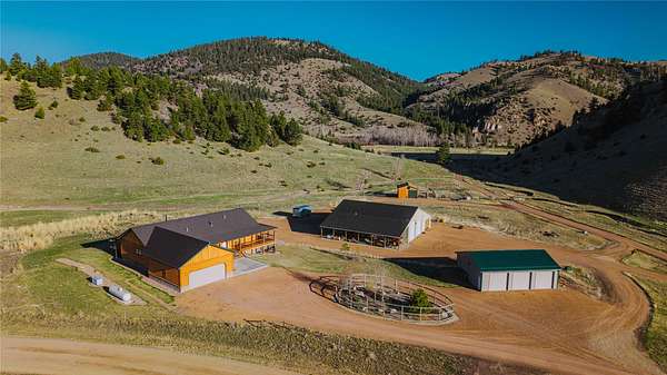 7 Acres of Land with Home for Sale in Hall, Montana