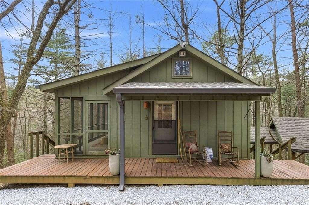 9 Acres of Land with Home for Sale in Dahlonega, Georgia