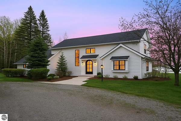 5.38 Acres of Land with Home for Sale in Northport, Michigan