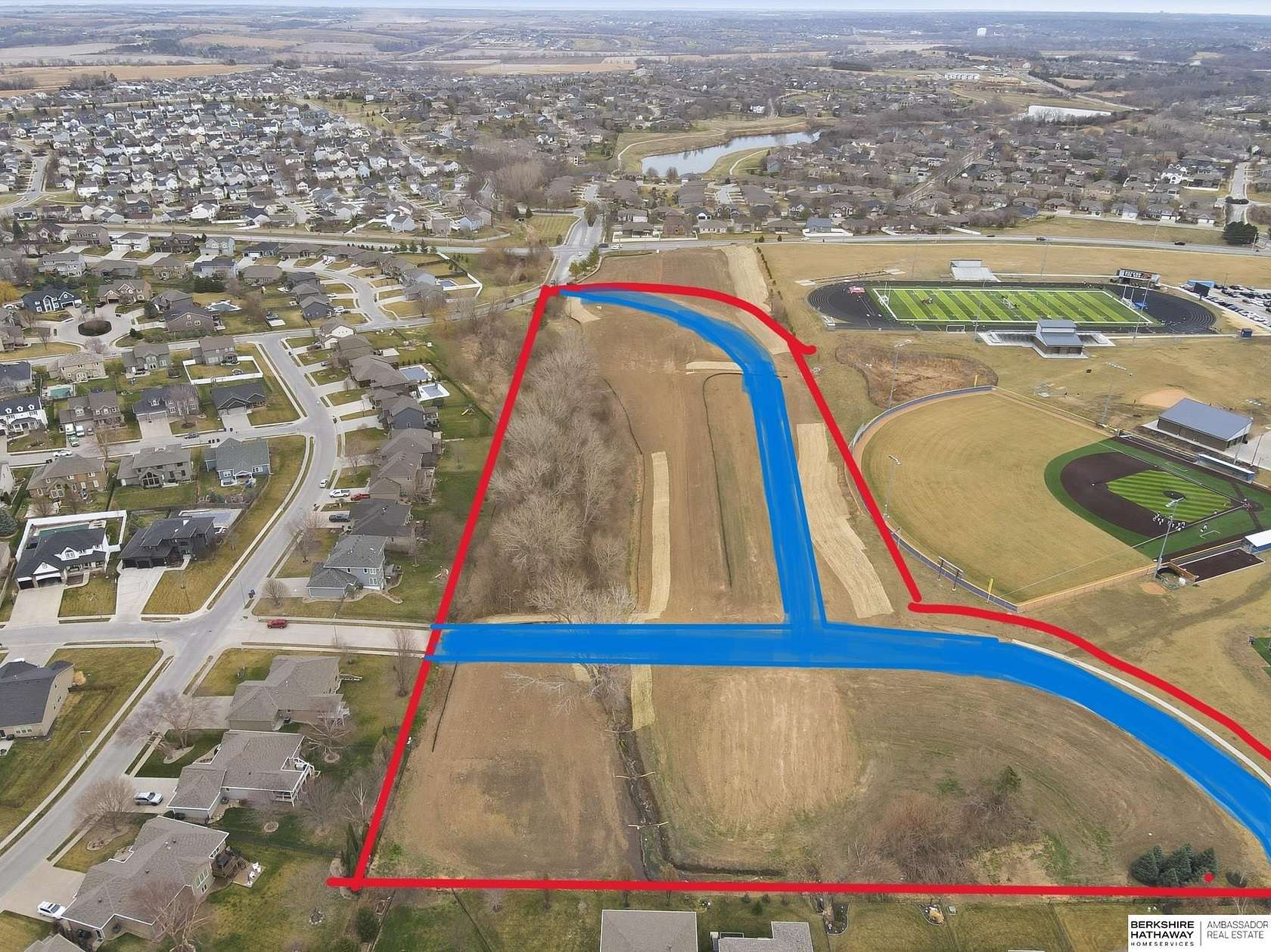 9.62 Acres of Residential Land for Sale in Bennington, Nebraska