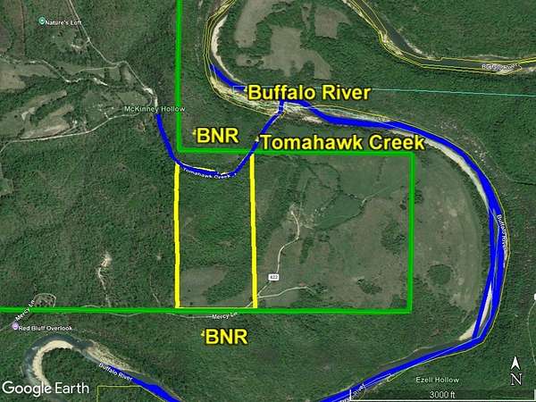 70 Acres of Land for Sale in St. Joe, Arkansas