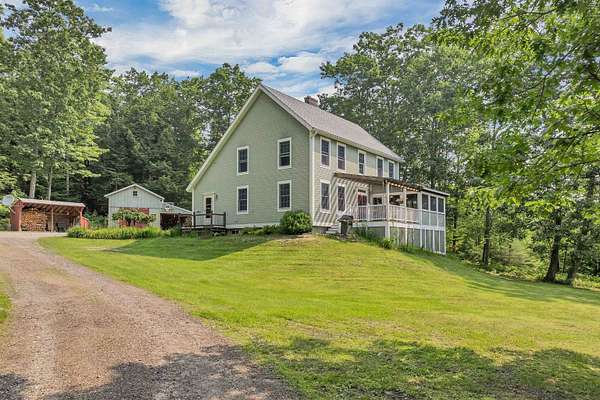 20.5 Acres of Recreational Land with Home for Sale in Tuftonboro, New Hampshire
