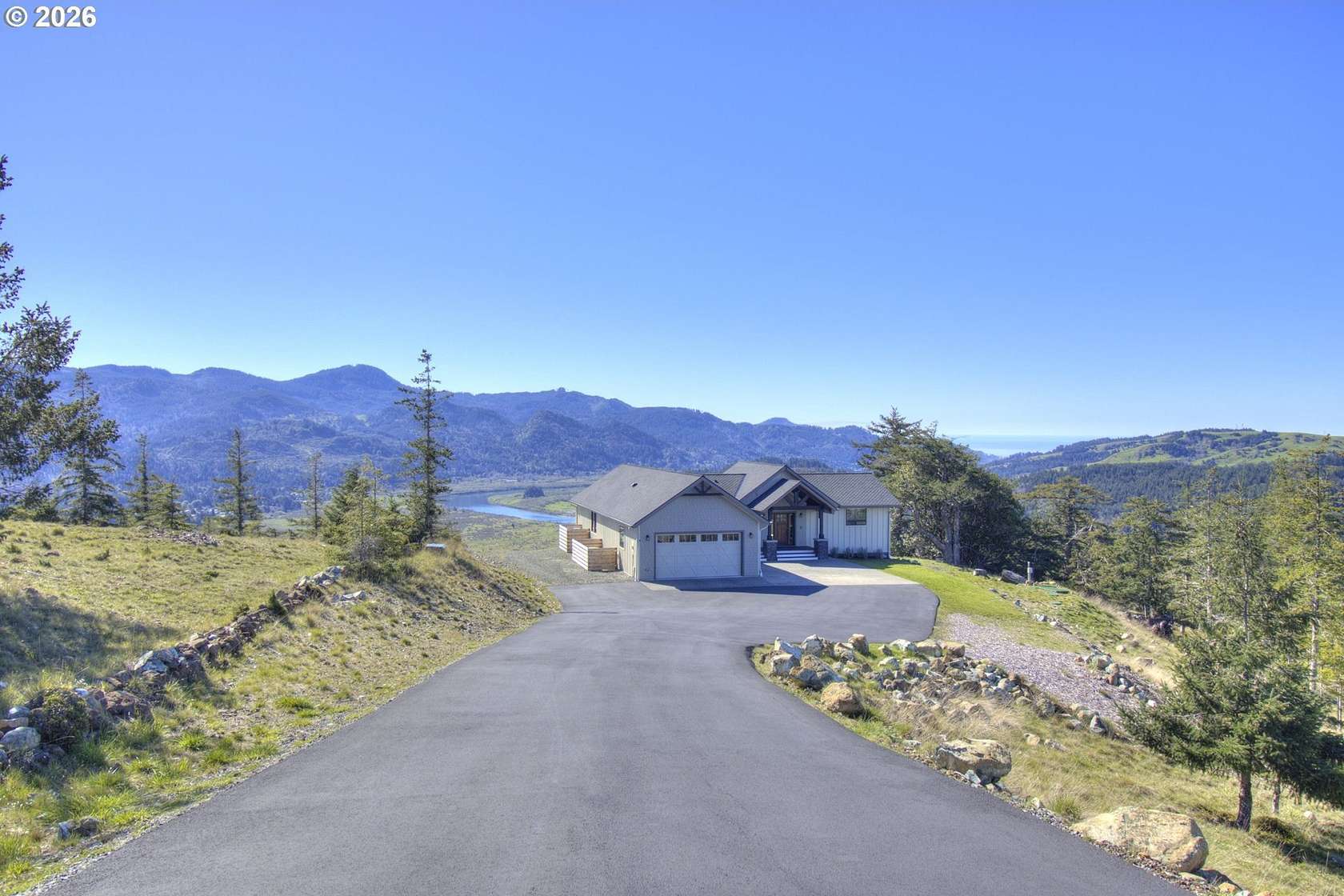 5 Acres of Land with Home for Sale in Gold Beach, Oregon