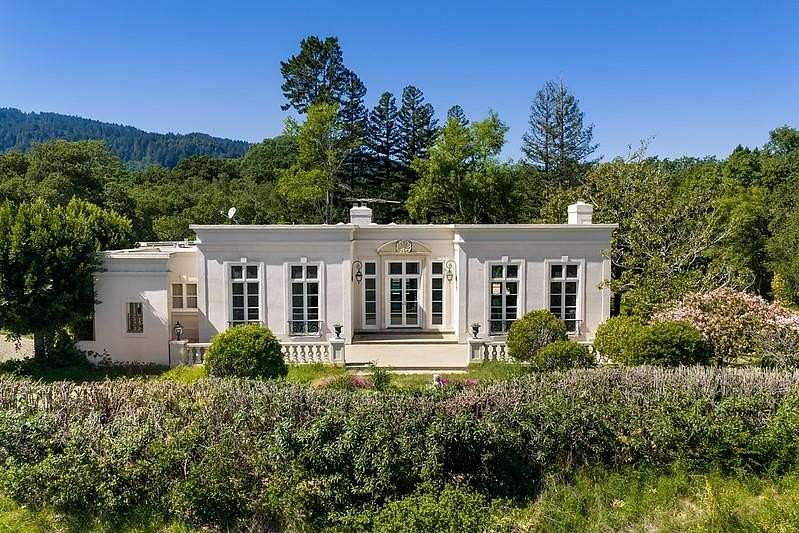 3.45 Acres of Land with Home for Sale in Woodside, California