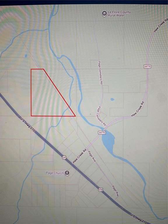25.5 Acres of Agricultural Land for Sale in Wister, Oklahoma
