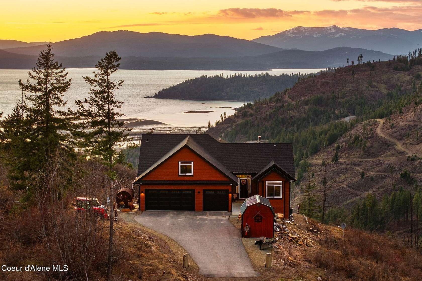 20 Acres of Land with Home for Sale in Clark Fork, Idaho