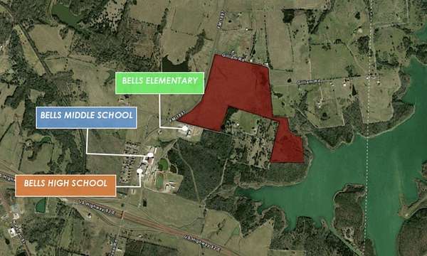 124 Acres of Agricultural & Residential Land for Sale in Bells, Texas