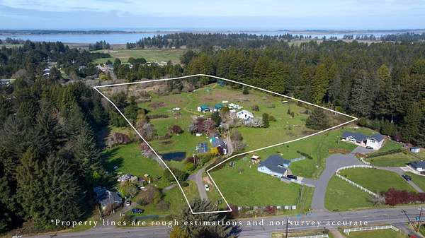 13.2 Acres of Recreational Land with Home for Sale in Crescent City, California