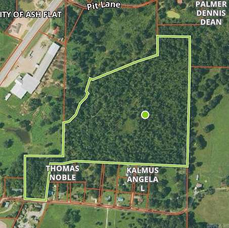 33.3 Acres of Land for Sale in Ash Flat, Arkansas