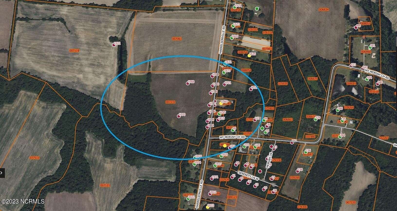 1.1 Acres of Residential Land for Sale in Whiteville, North Carolina