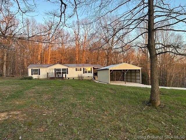 3.14 Acres of Land with Home for Sale in Fredericksburg, Indiana