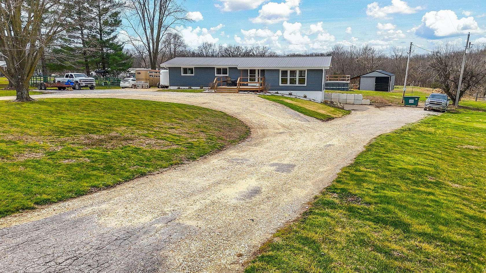 6.15 Acres of Land with Home for Sale in Mexico, Missouri