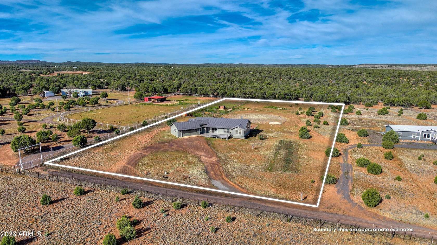 2.48 Acres of Land with Home for Sale in Show Low, Arizona