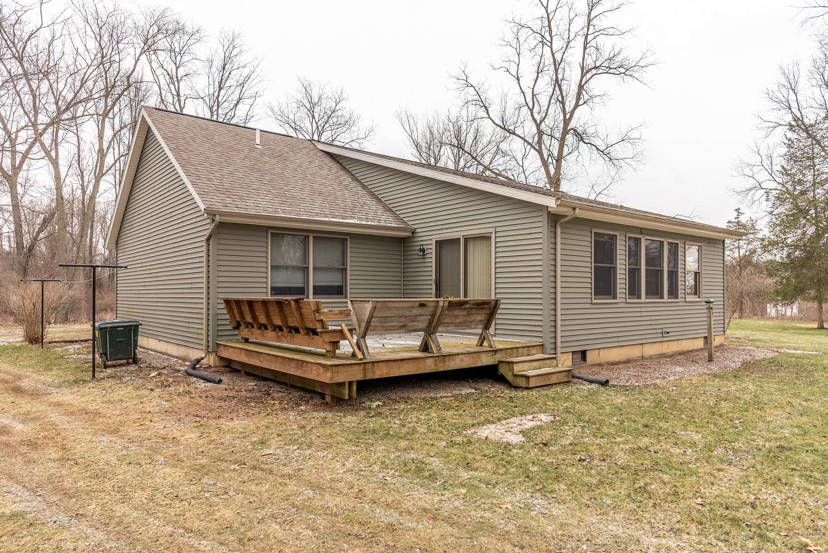 3.25 Acres of Land with Home for Sale in Grass Lake, Michigan