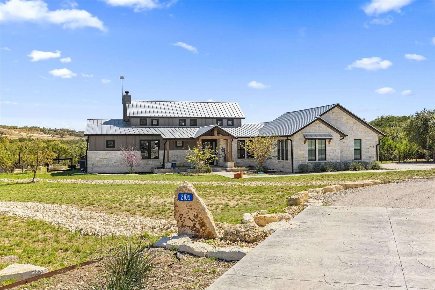7.56 Acres of Land with Home for Sale in Johnson City, Texas