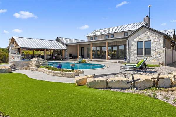 7.56 Acres of Land with Home for Sale in Johnson City, Texas