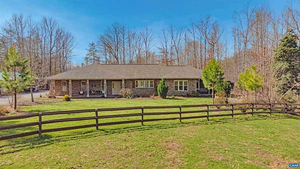 25.4 Acres of Land with Home for Sale in Goochland, Virginia