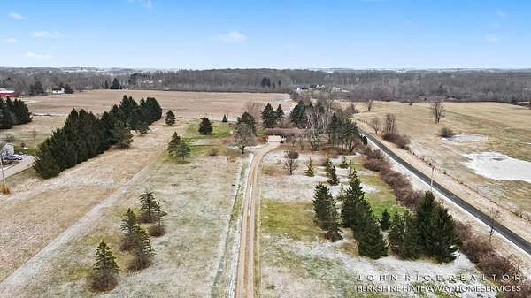 6.48 Acres of Land with Home for Sale in Caledonia, Michigan