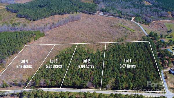 6.67 Acres of Residential Land for Sale in Jonesville, South Carolina