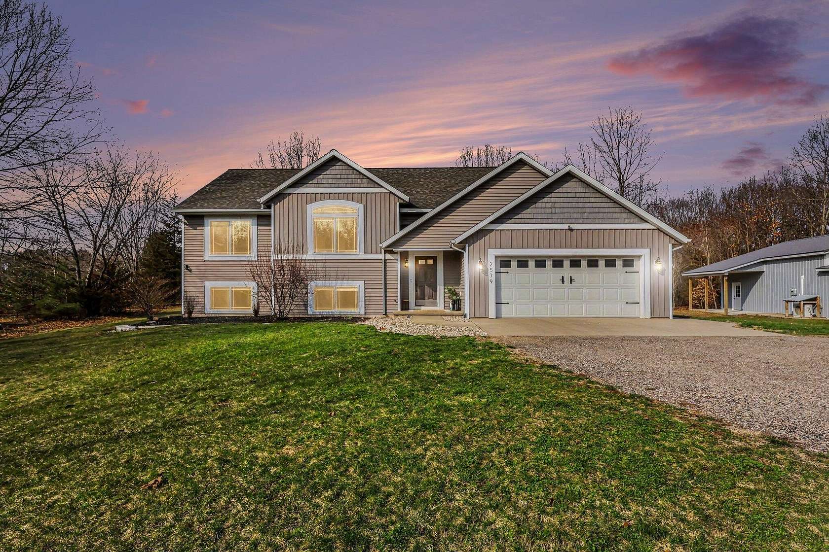 5.23 Acres of Land with Home for Sale in Dorr, Michigan