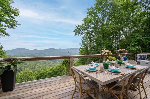 7.48 Acres of Land with Home for Sale in Sapphire, North Carolina
