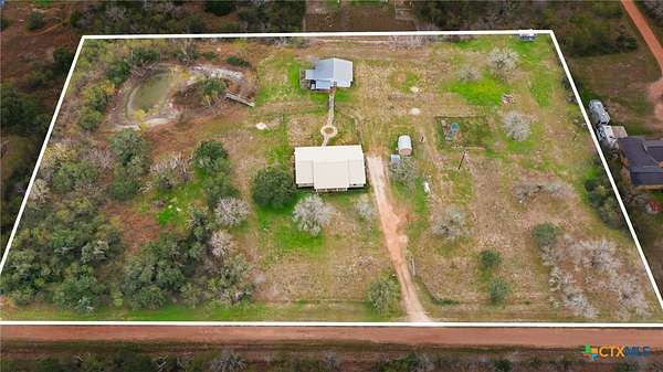 4 Acres of Land with Home for Sale in Cuero, Texas