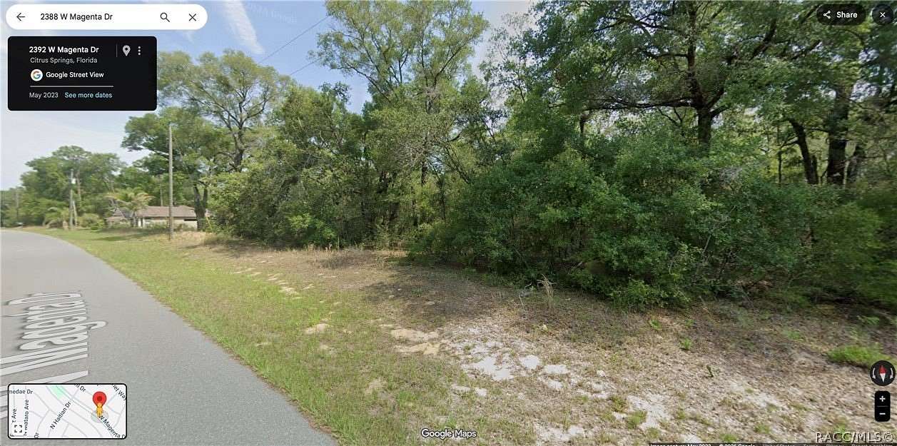 0.23 Acres of Residential Land for Sale in Citrus Springs, Florida