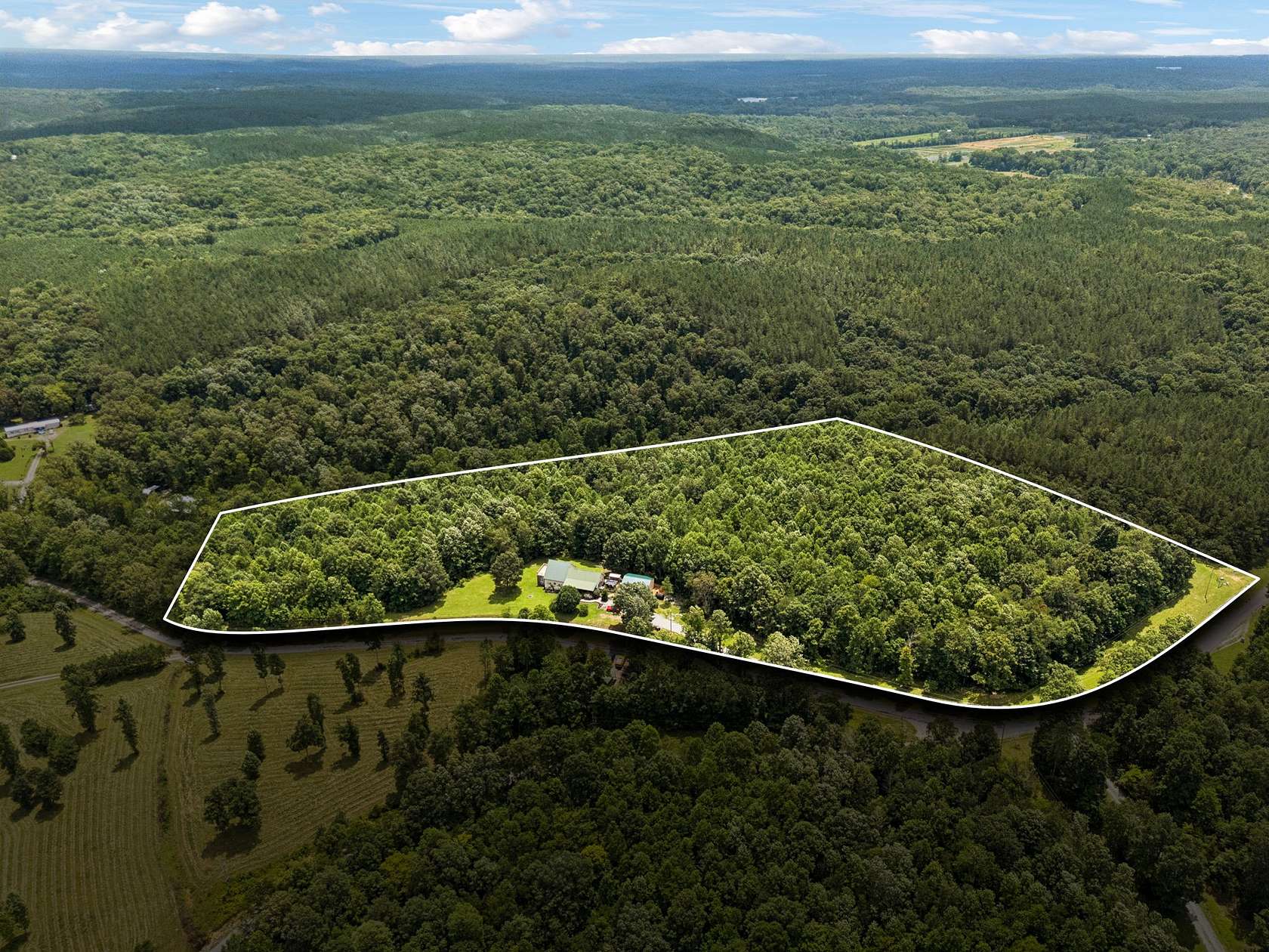 12 Acres of Land with Home for Sale in Hohenwald, Tennessee