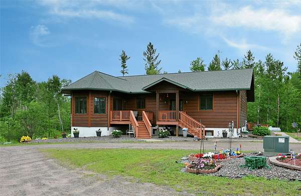 15.4 Acres of Recreational Land with Home for Sale in Spooner, Wisconsin