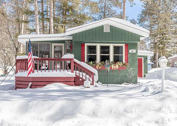 22.8 Acres of Land with Home for Sale in Minocqua, Wisconsin