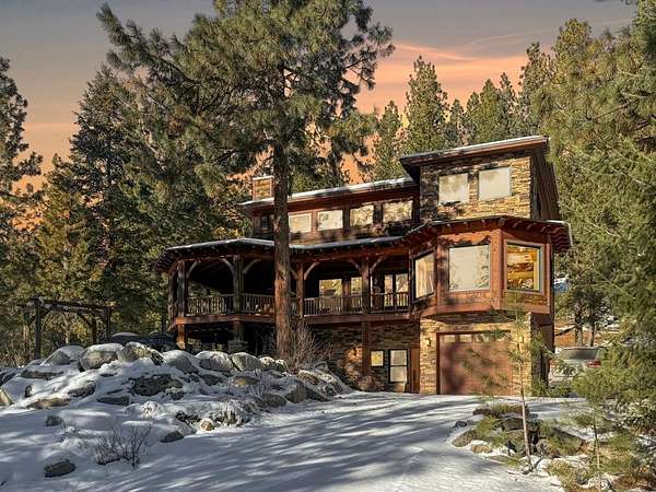 9.32 Acres of Land with Home for Sale in Cascade, Idaho