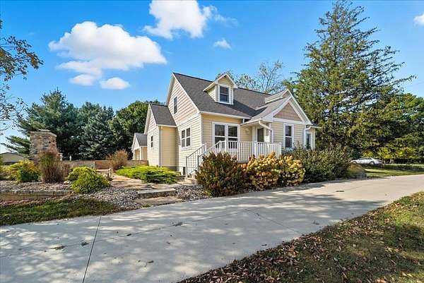 1.75 Acres of Land with Home for Sale in Cedar Falls, Iowa