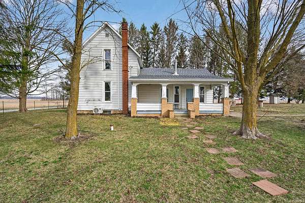 2 Acres of Land with Home for Sale in Geneva, Indiana