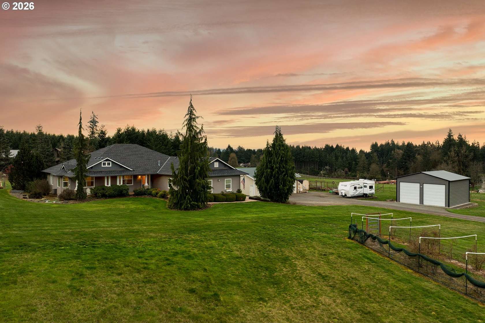 5 Acres of Land with Home for Sale in La Center, Washington