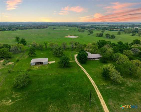 24.1 Acres of Land with Home for Sale in Holland, Texas