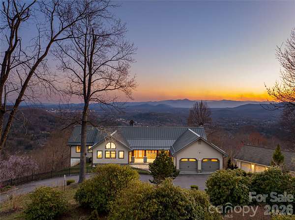 7.1 Acres of Land with Home for Sale in Asheville, North Carolina