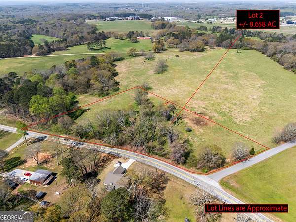 8.66 Acres of Residential Land for Sale in Jefferson, Georgia