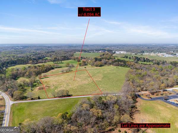 8 Acres of Residential Land for Sale in Jefferson, Georgia