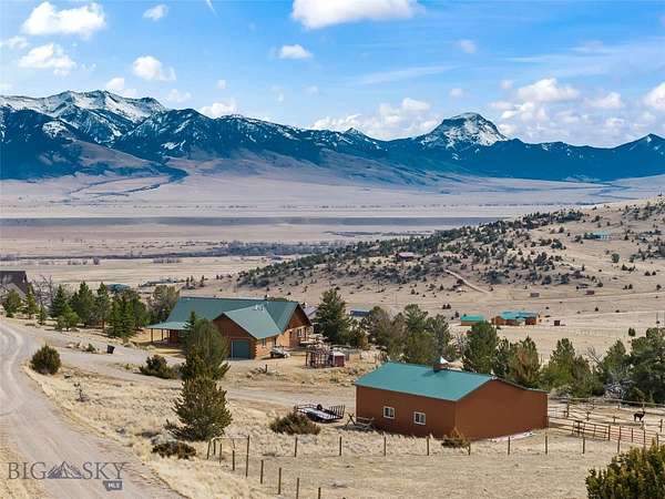 7.9 Acres of Land with Home for Sale in Ennis, Montana