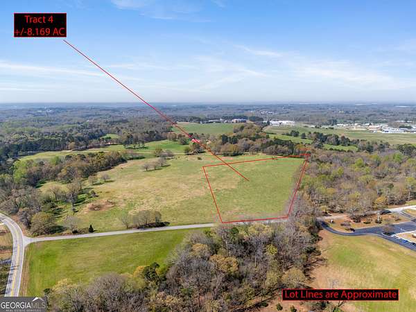 8.17 Acres of Residential Land for Sale in Jefferson, Georgia