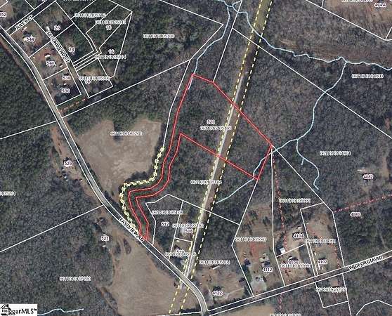 28 Acres of Recreational & Residential Land for Sale in Pelzer, South Carolina