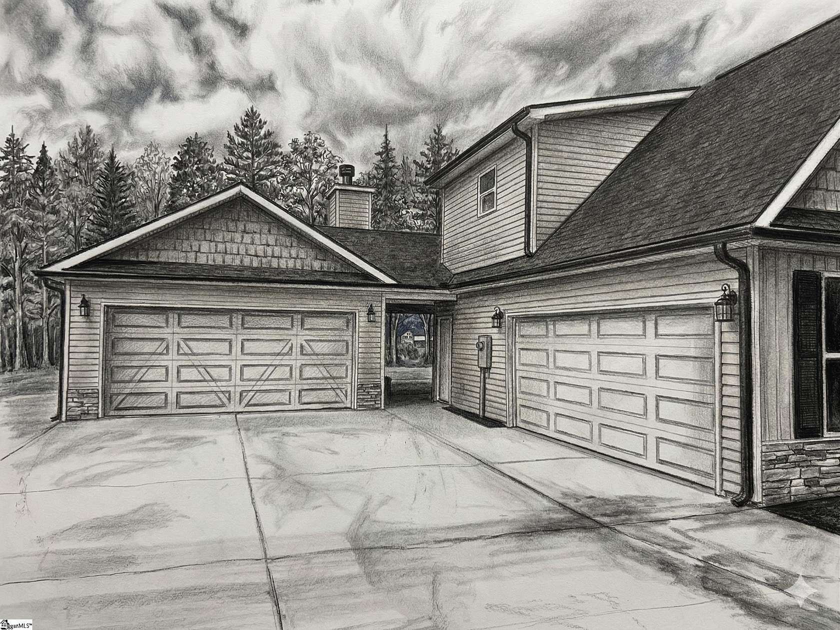 5.23 Acres of Land with Home for Sale in Travelers Rest, South Carolina