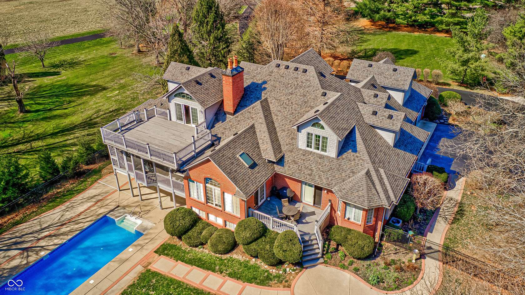 4.59 Acres of Land with Home for Sale in Bargersville, Indiana