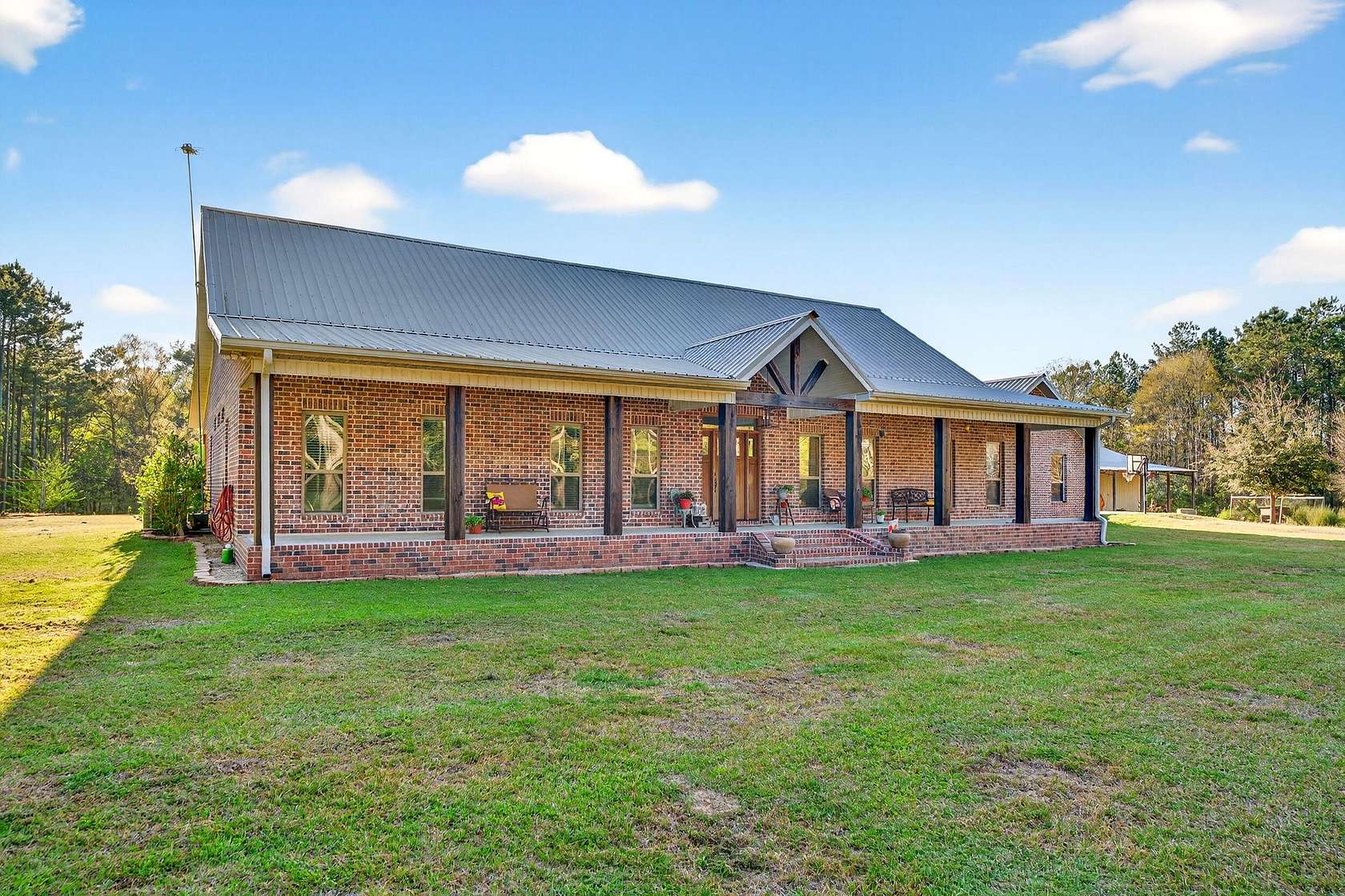 15 Acres of Land with Home for Sale in Sandy Hook, Mississippi