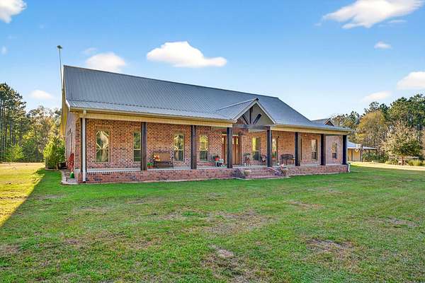 15 Acres of Land with Home for Sale in Sandy Hook, Mississippi